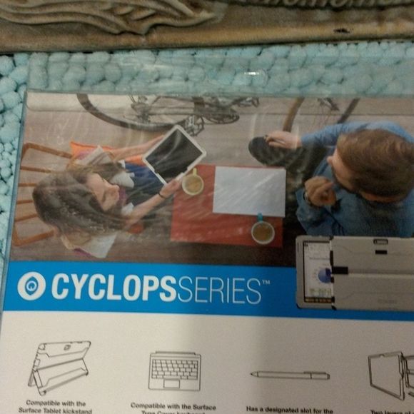 NWT Trident Case Cyclops Series for Surface 3 Microsoft. Black case. - Picture 5 of 7